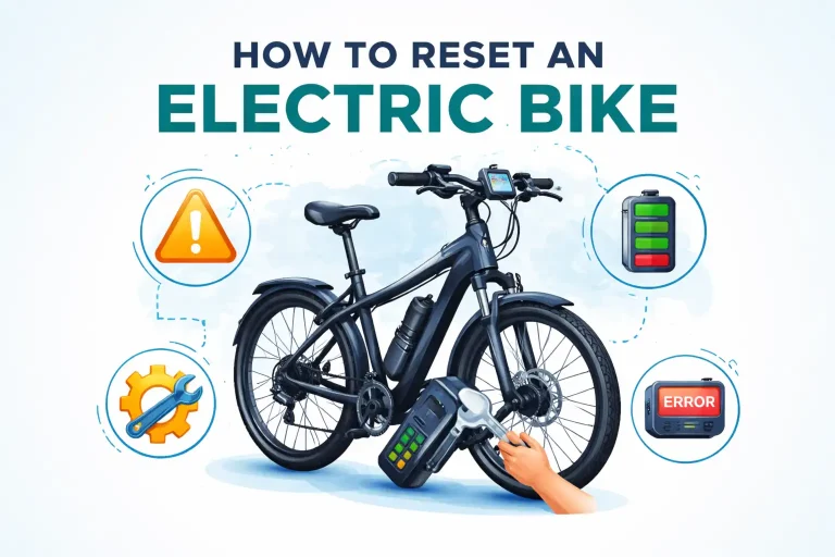 how to reset electric bike