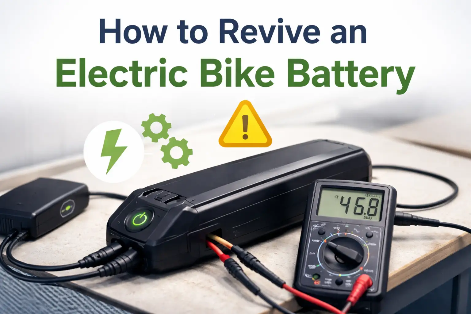 how to revive an electric bike battery