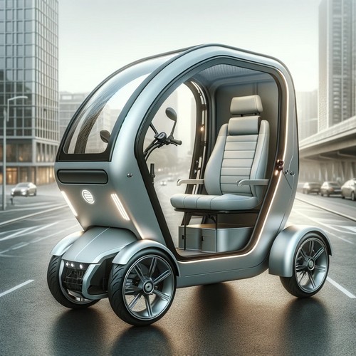 Comfort Commuting: Enclosed Electric Tricycle for Adults