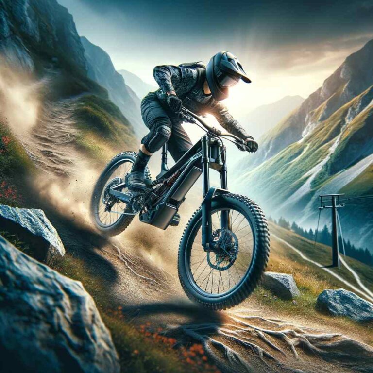 Experience Reimagined: Electric Downhill Mountain Bike