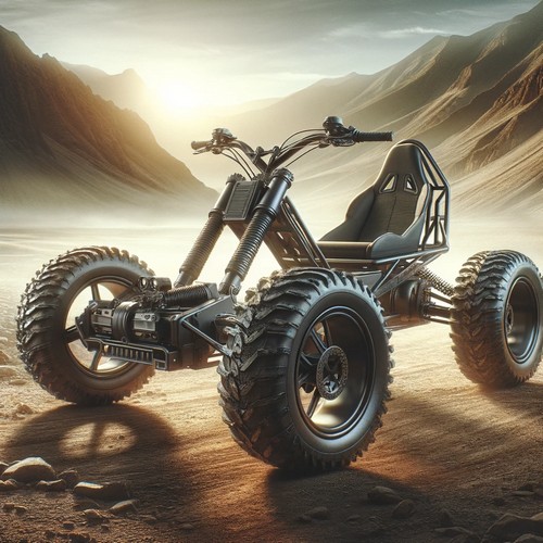 For The Adventurous: All Terrain Electric Tricycle for Adults