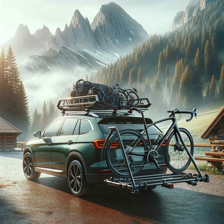 Organized Travel: A Frame Bike Rack For Easy Transport