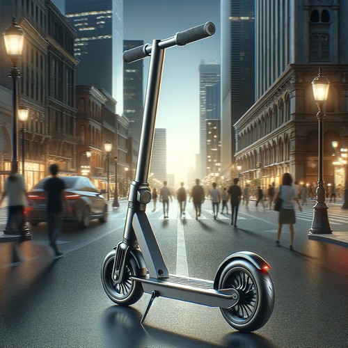 Riding Trends Explored : Pneumatic Tire Scooter