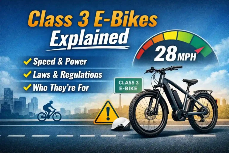 class 3 ebikes