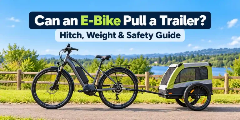 can an ebike pull a trailer