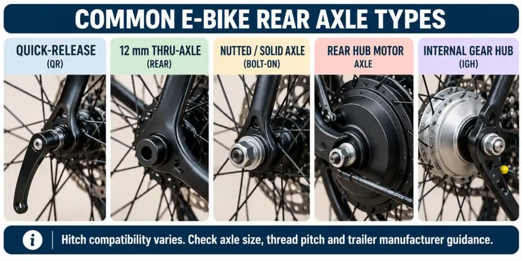 ebike rear axle types