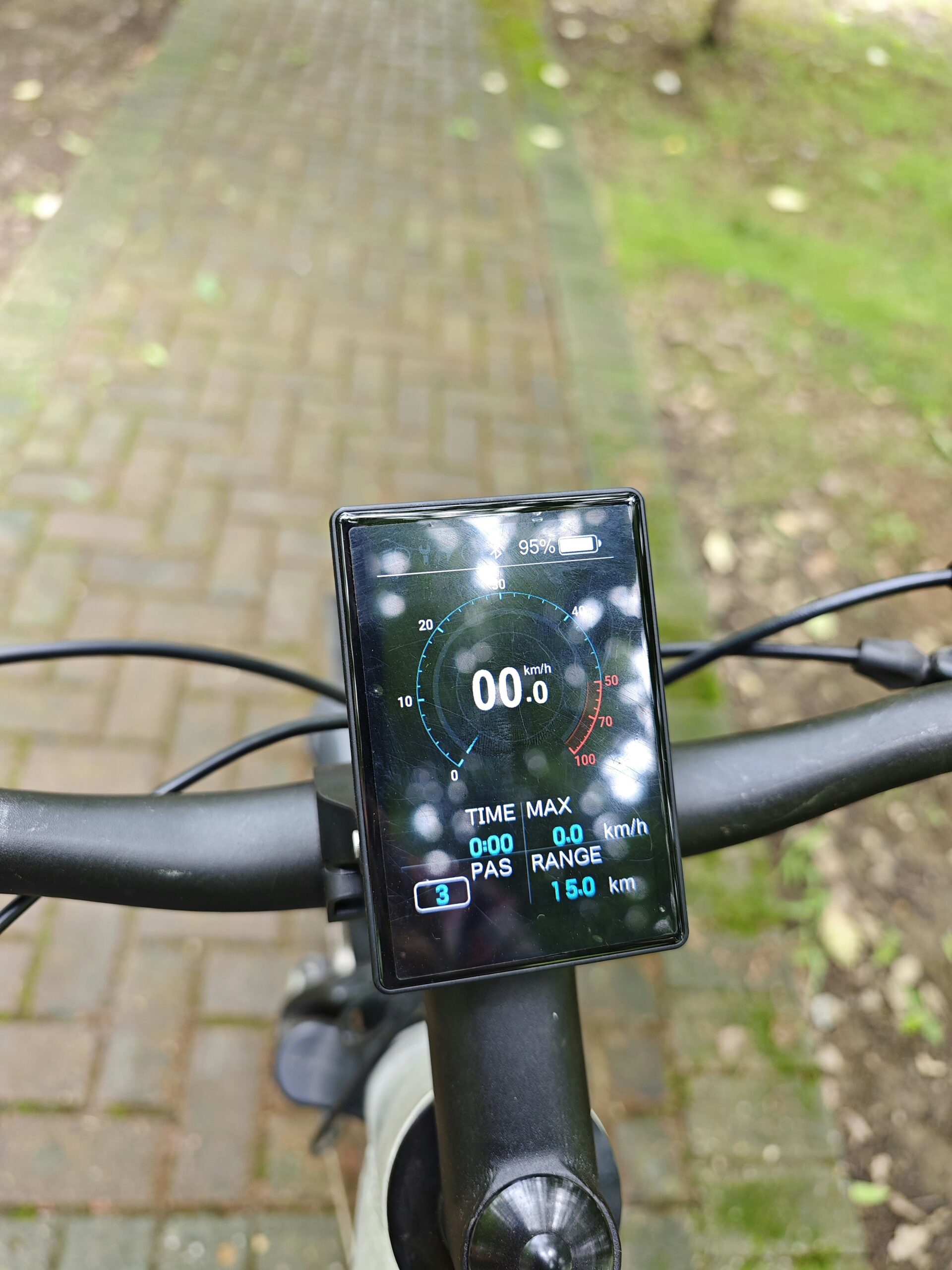 ebike data display