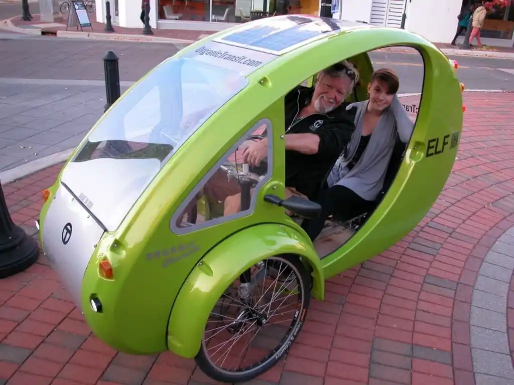 elf electric bike car