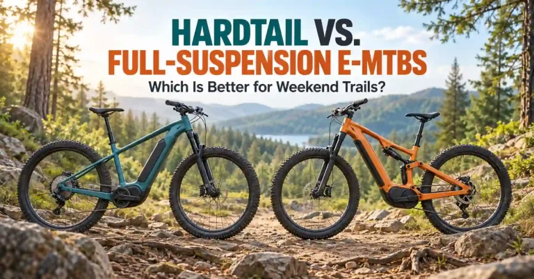 hardtail vs full suspension emb