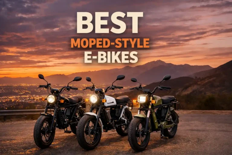 best moped style ebikes