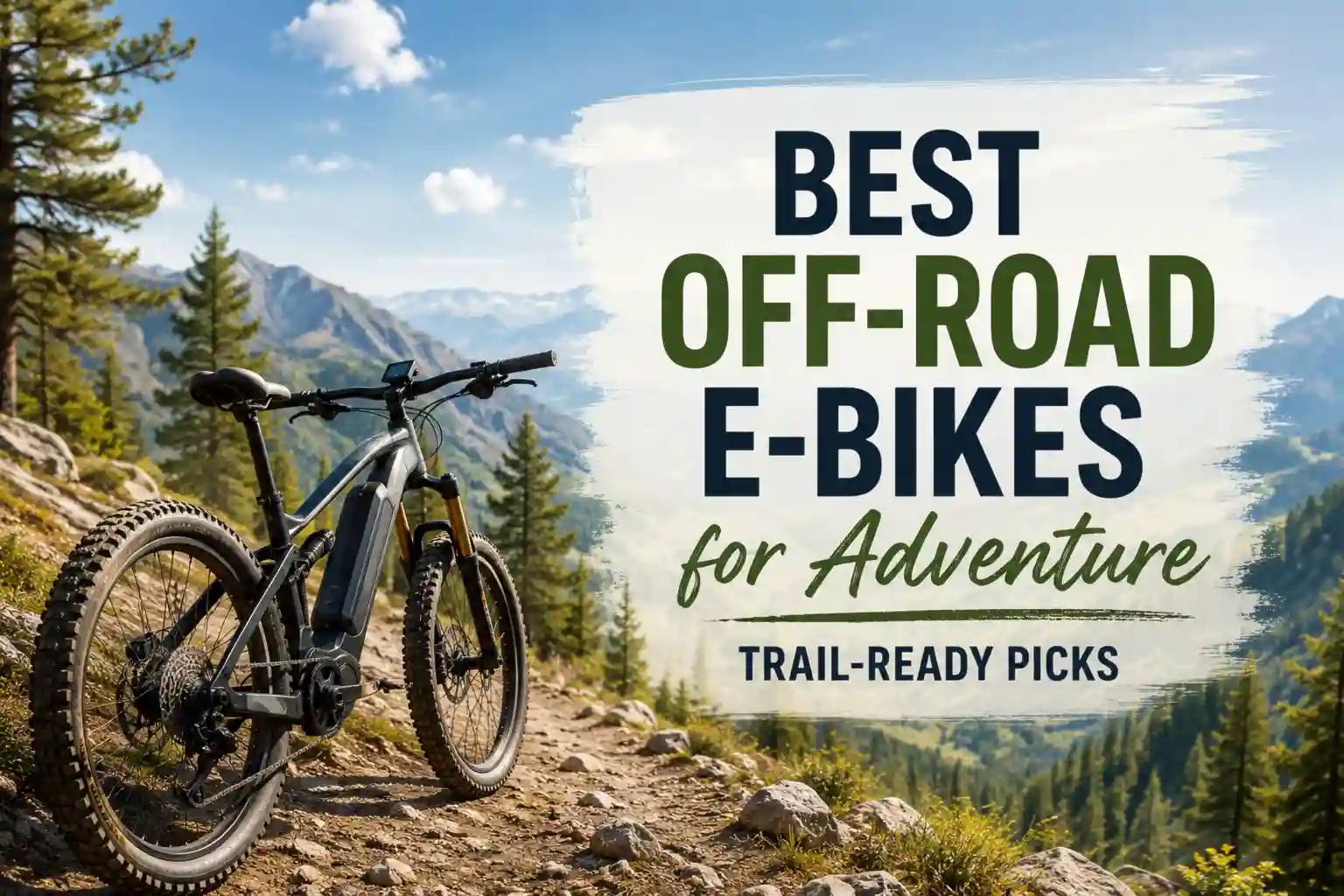 best off road ebikes for adventure