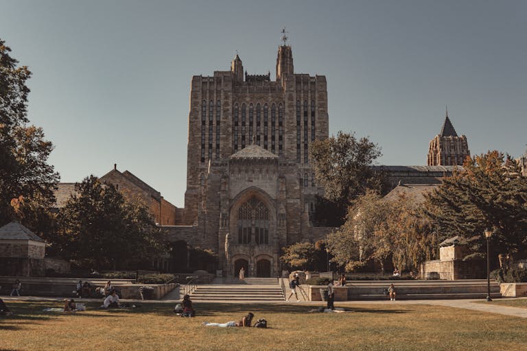 The Yale University Building, New Haven, USA