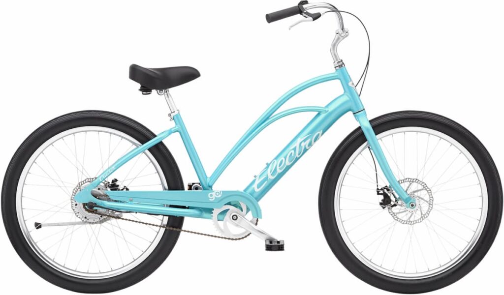 electra go cruiser step through ebike
