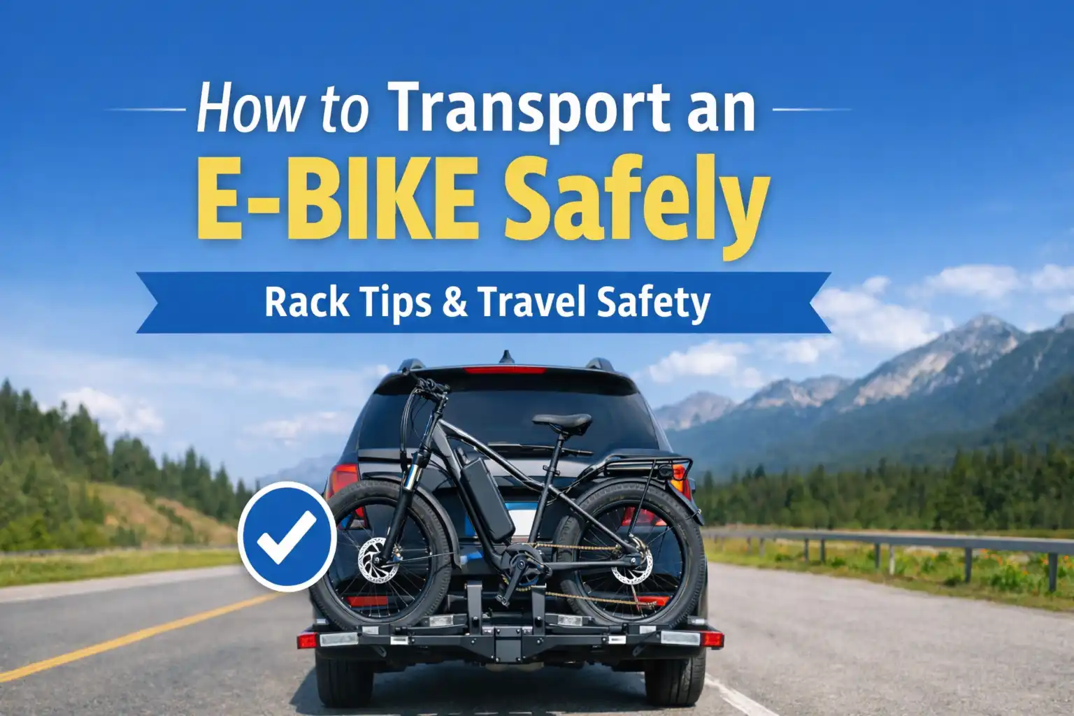 how to transport ebike safely