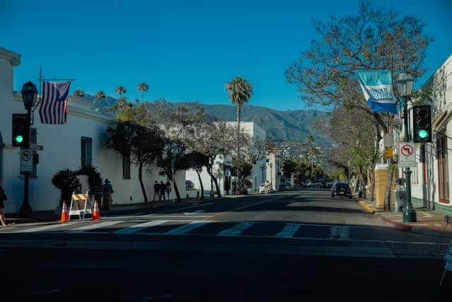 santa barbara street view