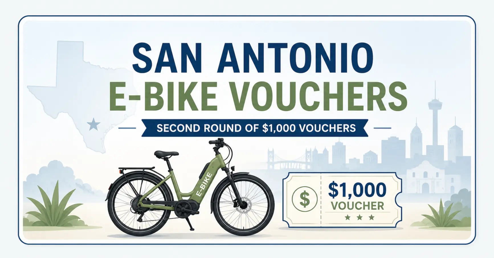 san antonio ebike voucher program