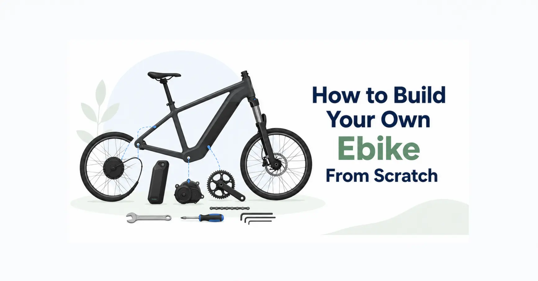 how to build your own ebike from scratch