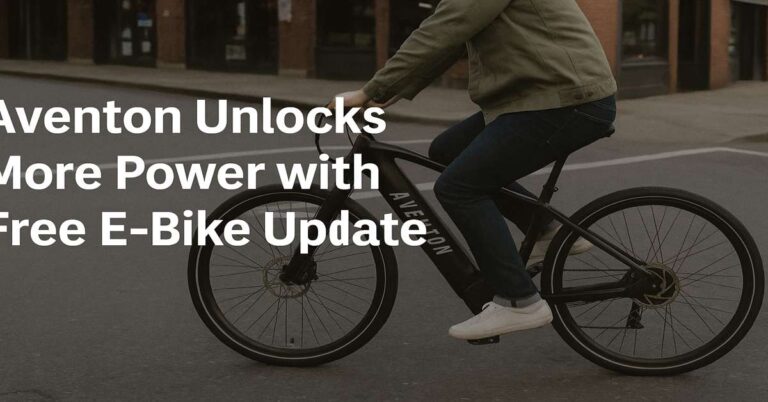 aventon boost ebike power