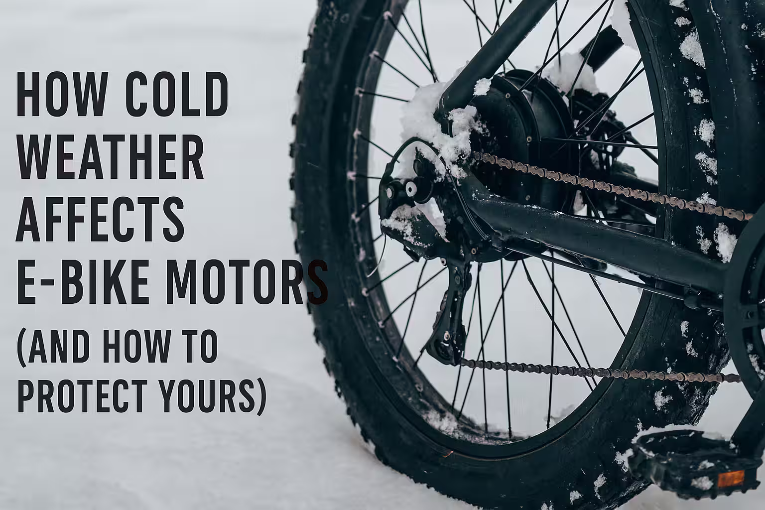 how cold weather affects ebike battery