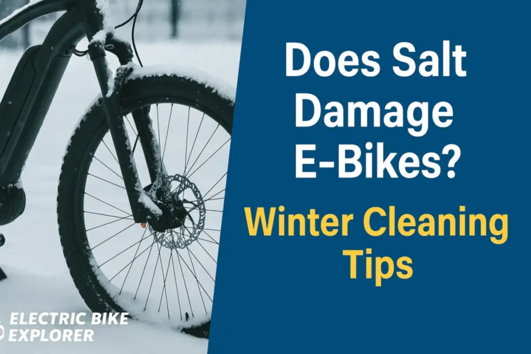 does salt damage ebikes