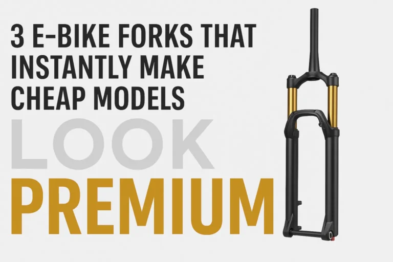 ebike forks that make cheap ebikes look premium