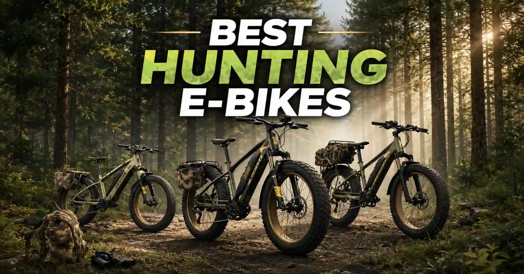best hunting ebikes
