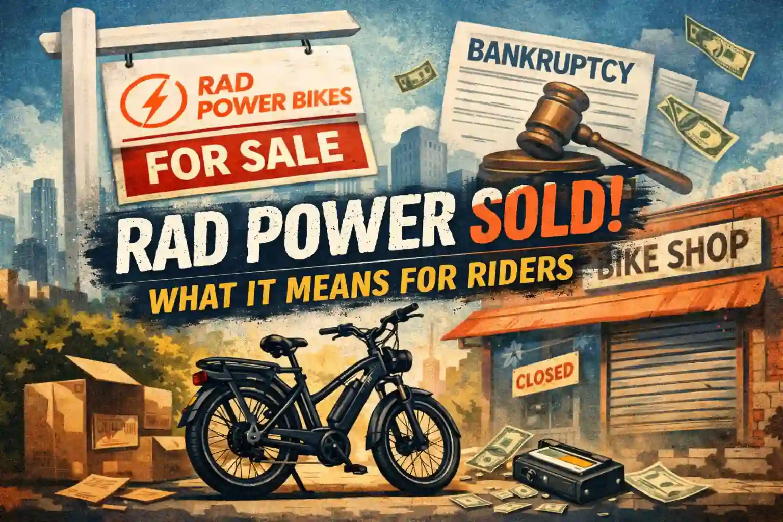 rad power is sold