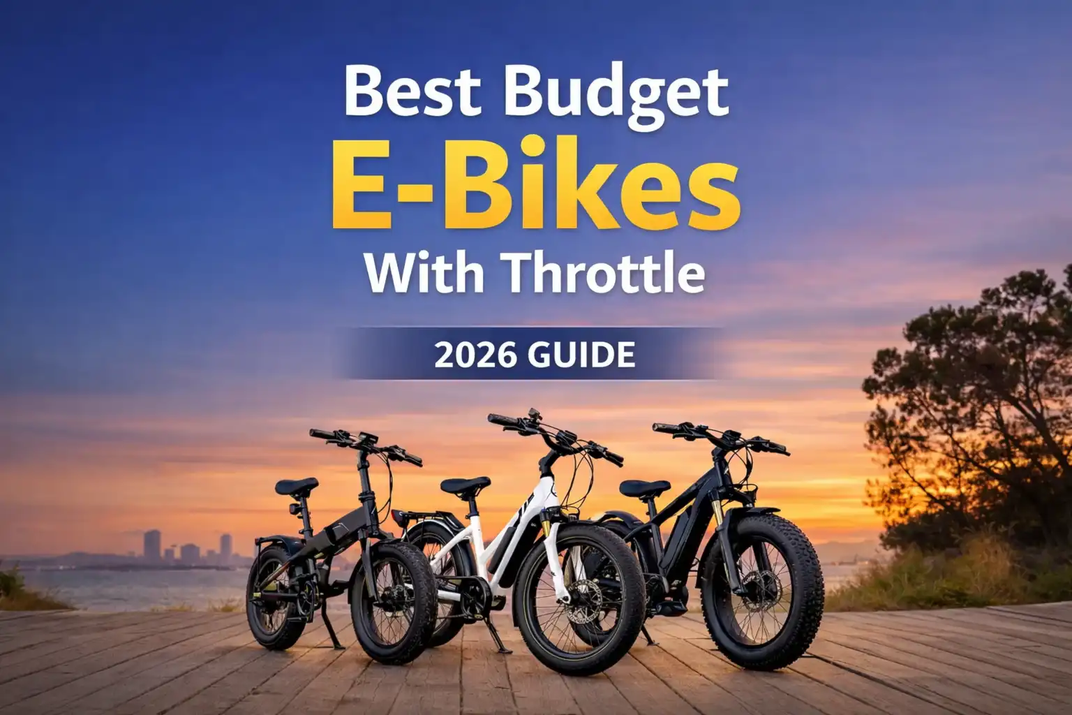 best budget ebikes with throttle