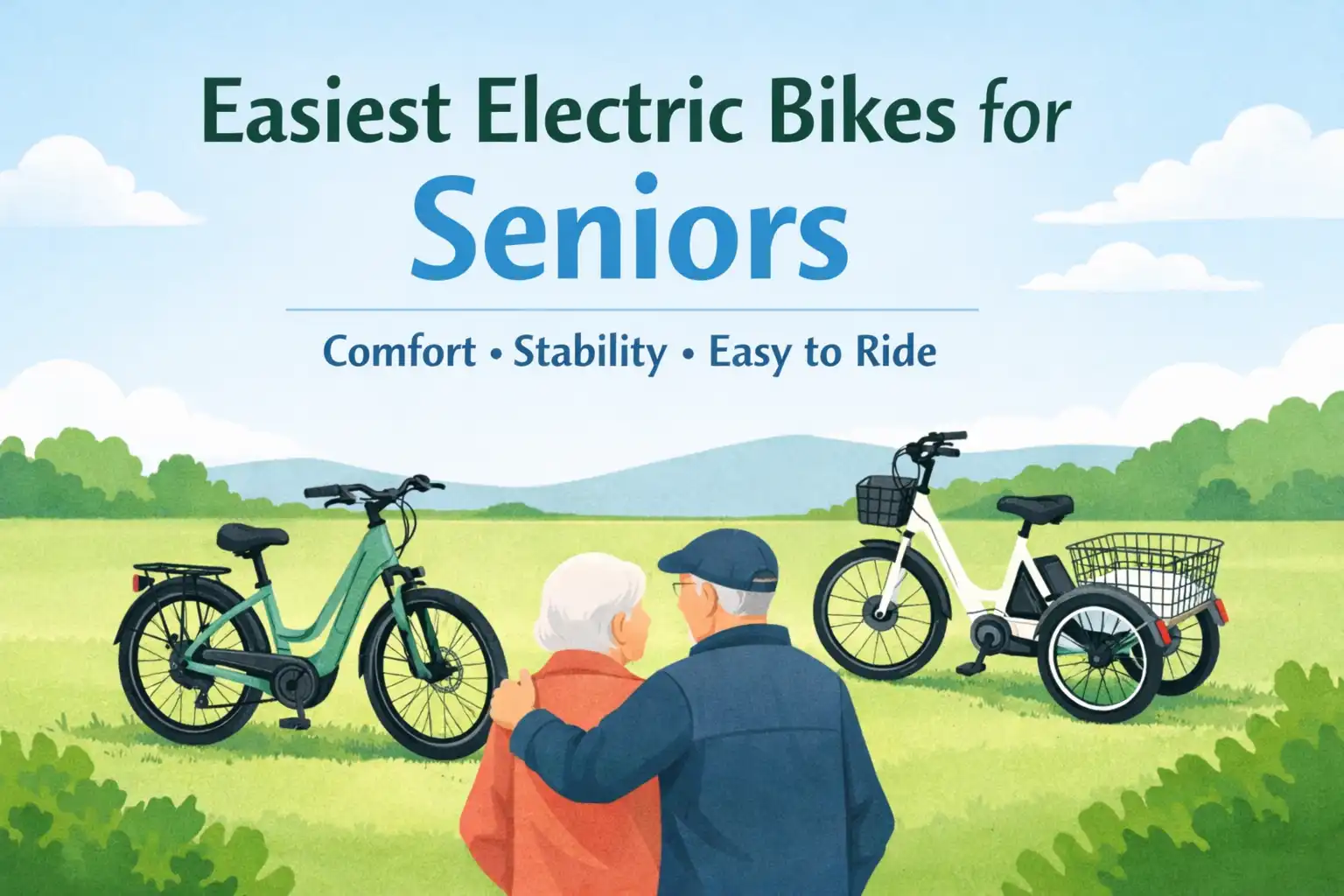 easiest electric bikes for seniors