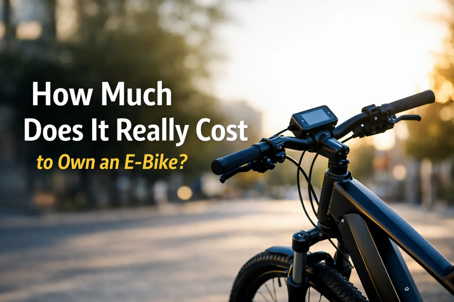 how much does it really cost to own a ebike
