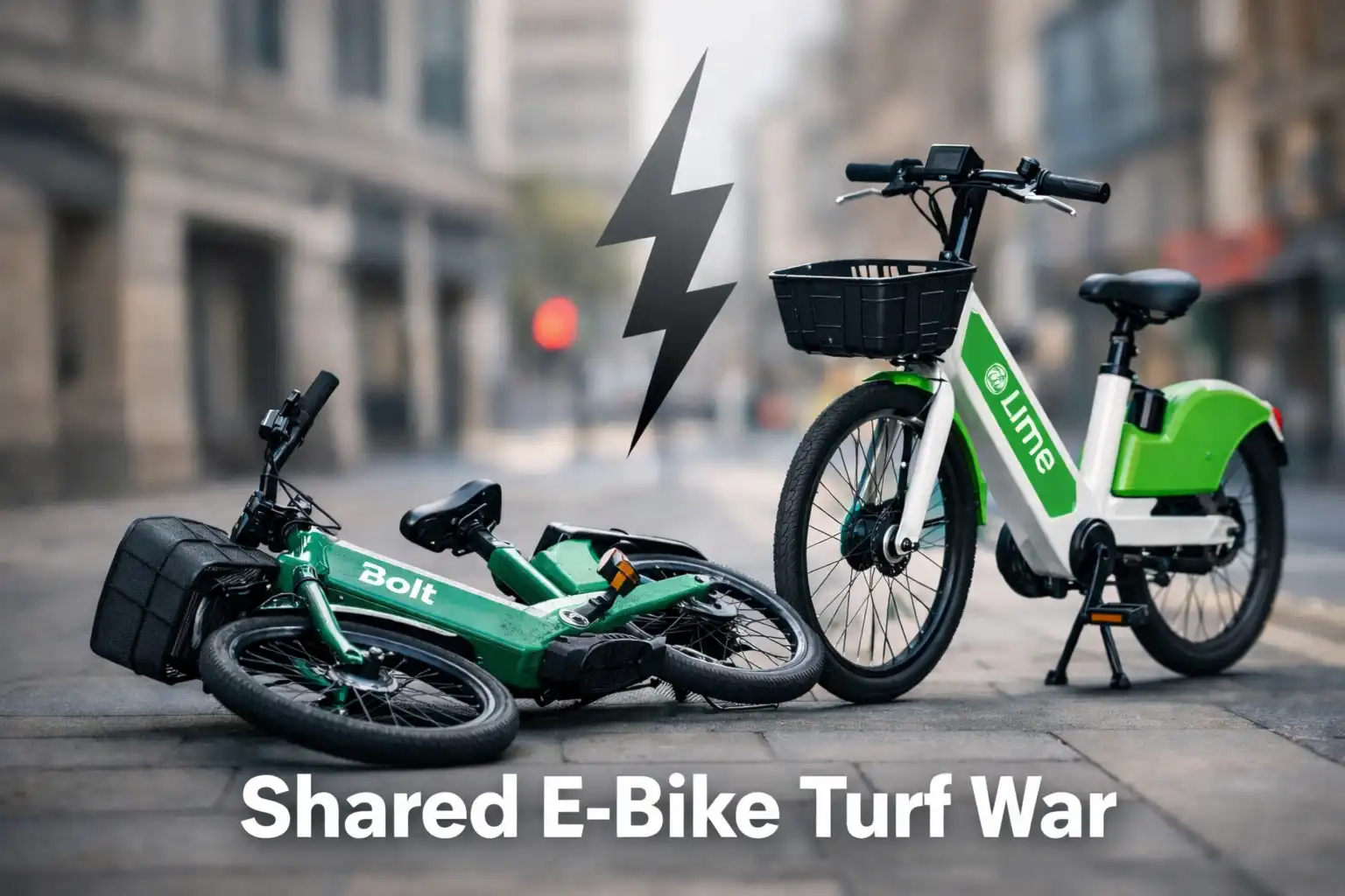 shared ebike turf wars