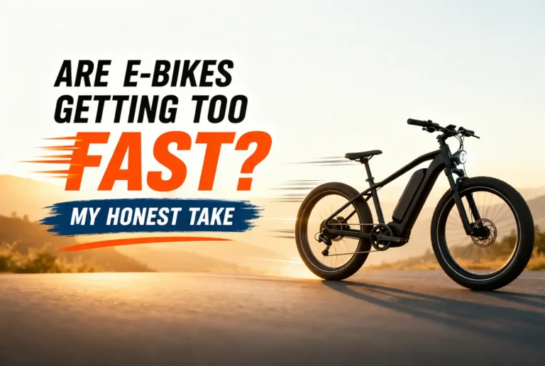 are ebikes getting too fast