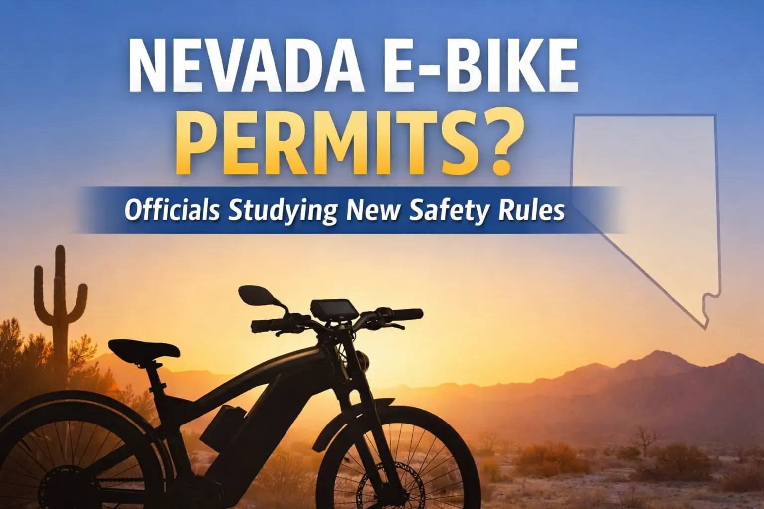 Could Nevada Require Permits for E-Bike Riders? Officials Exploring Safety Options