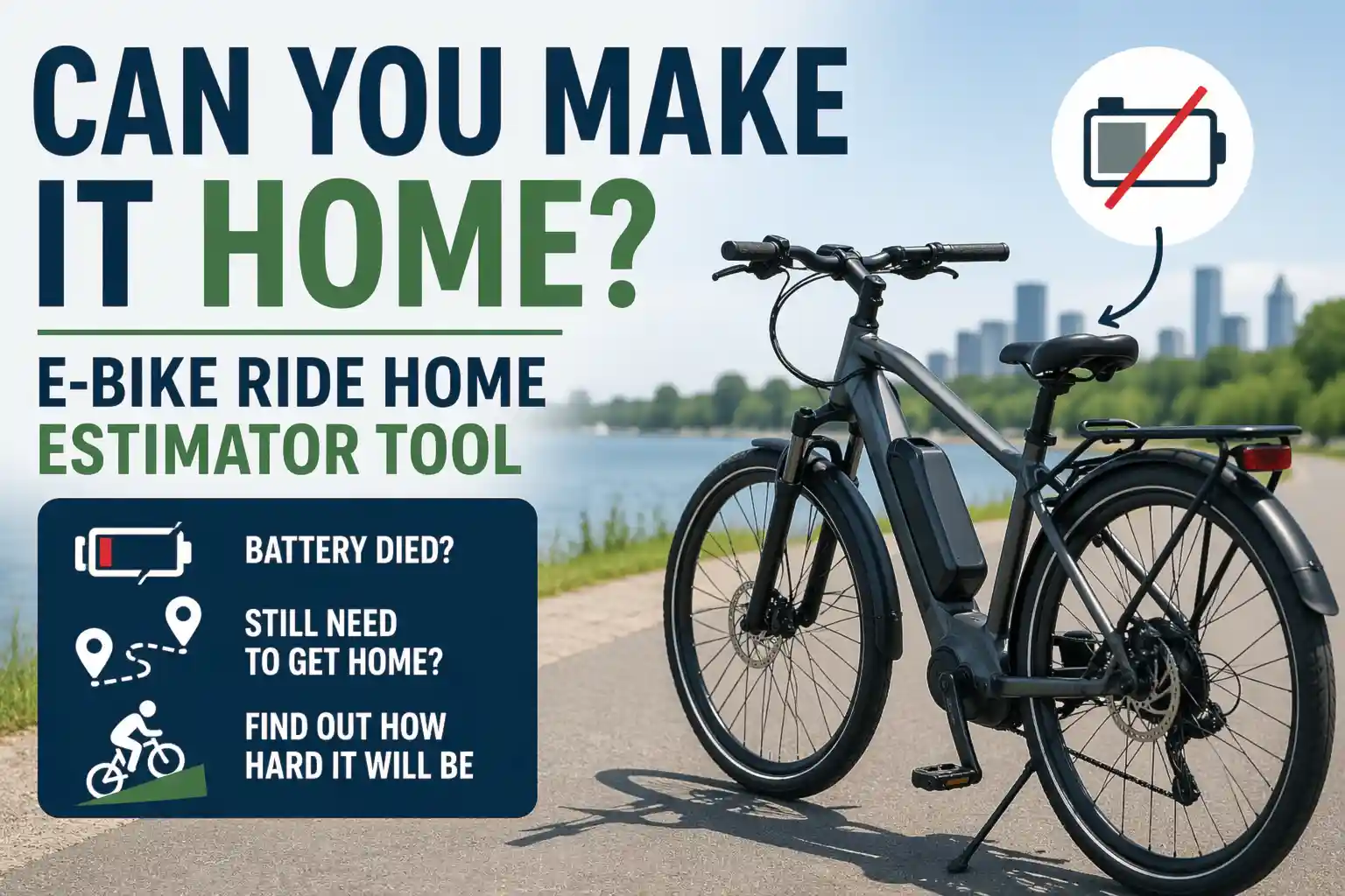 can you make it home ebike ride home estimator calculator tool