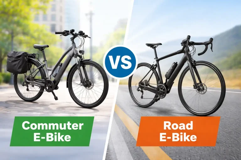 commuter ebike vs road ebike