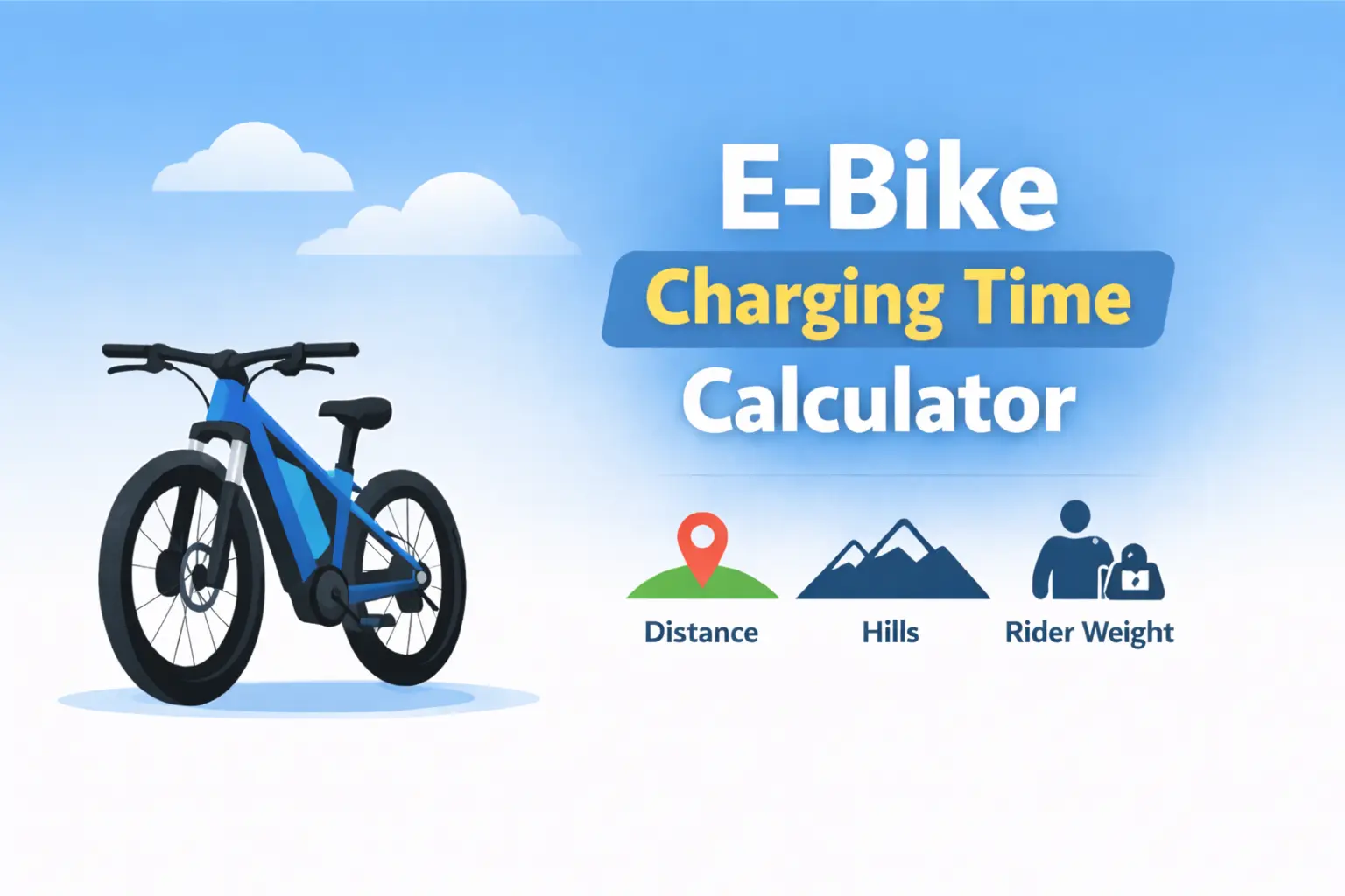 ebike charging time