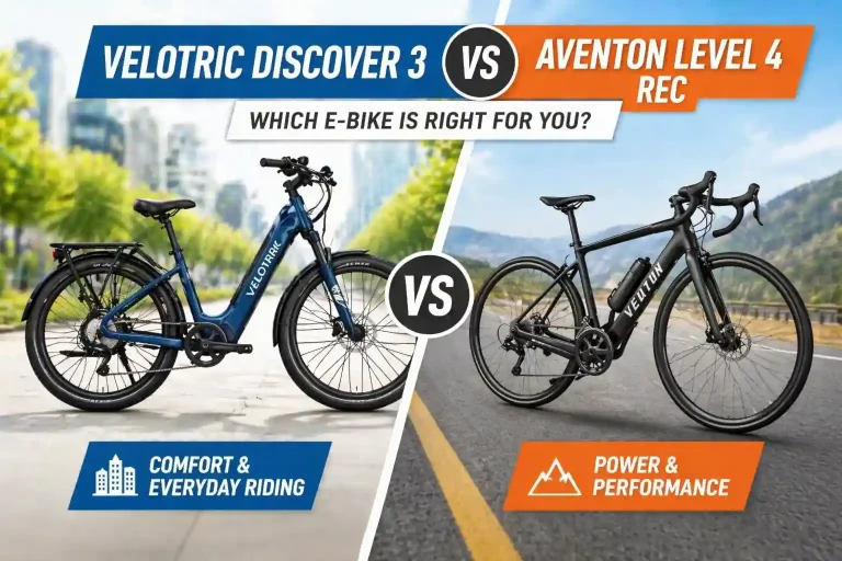 velotric discover 3 vs aventon level 4