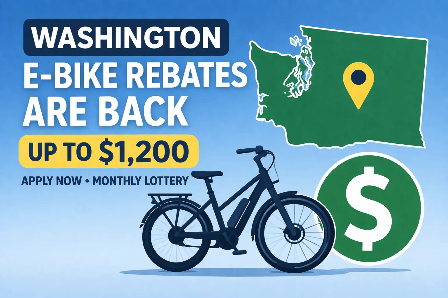 washington ebike rebates are back