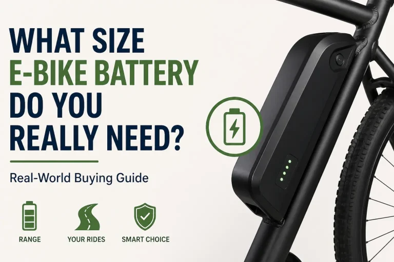 what size ebike battery do you need