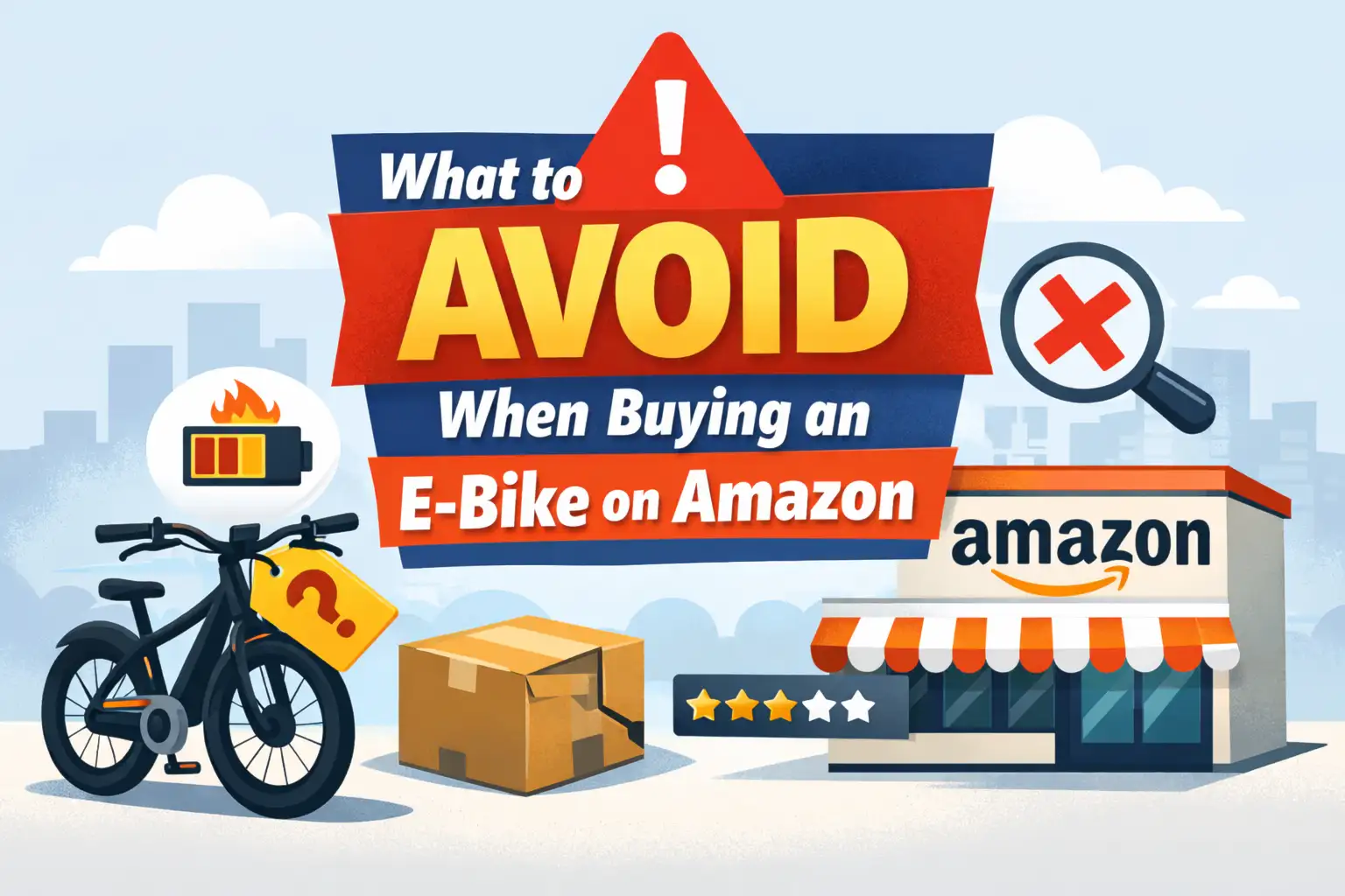 What to Avoid When Buying an E-Bike on Amazon (Beginner Mistakes That Cost You Money)