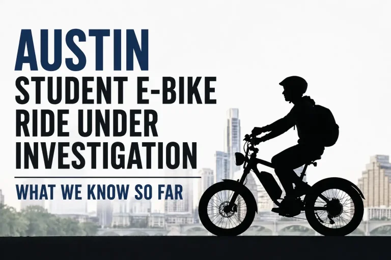 austin student ebike under investigation