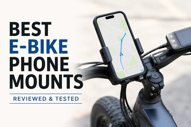 best ebike phone mounts