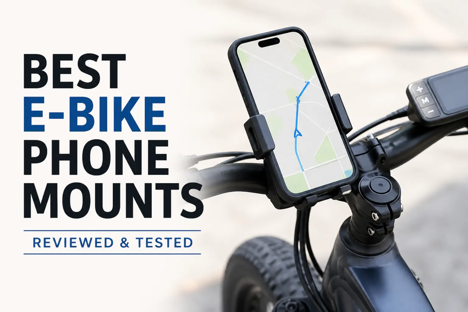 best ebike phone mounts