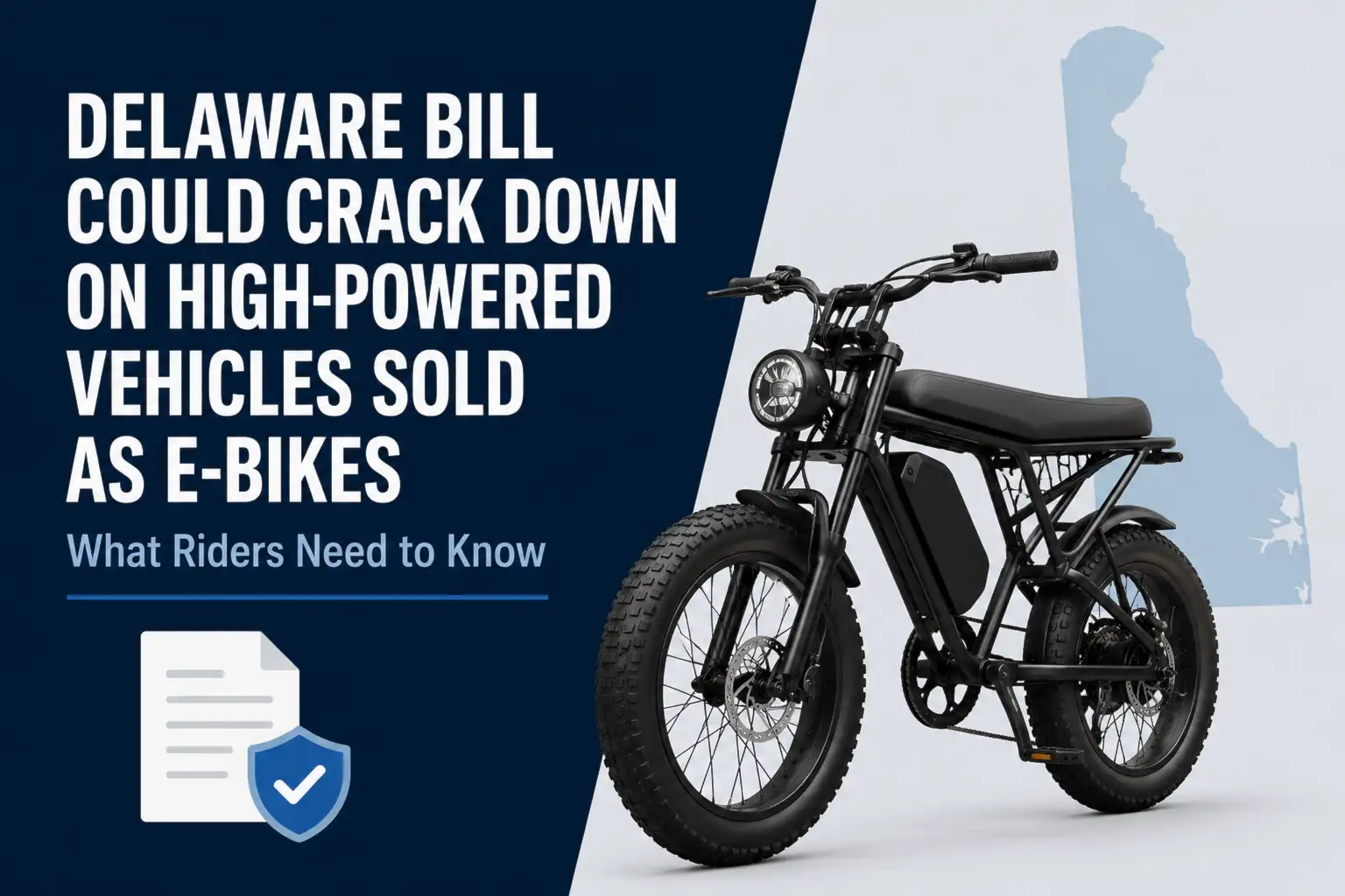 delaware bill could crack down on ebike marketing
