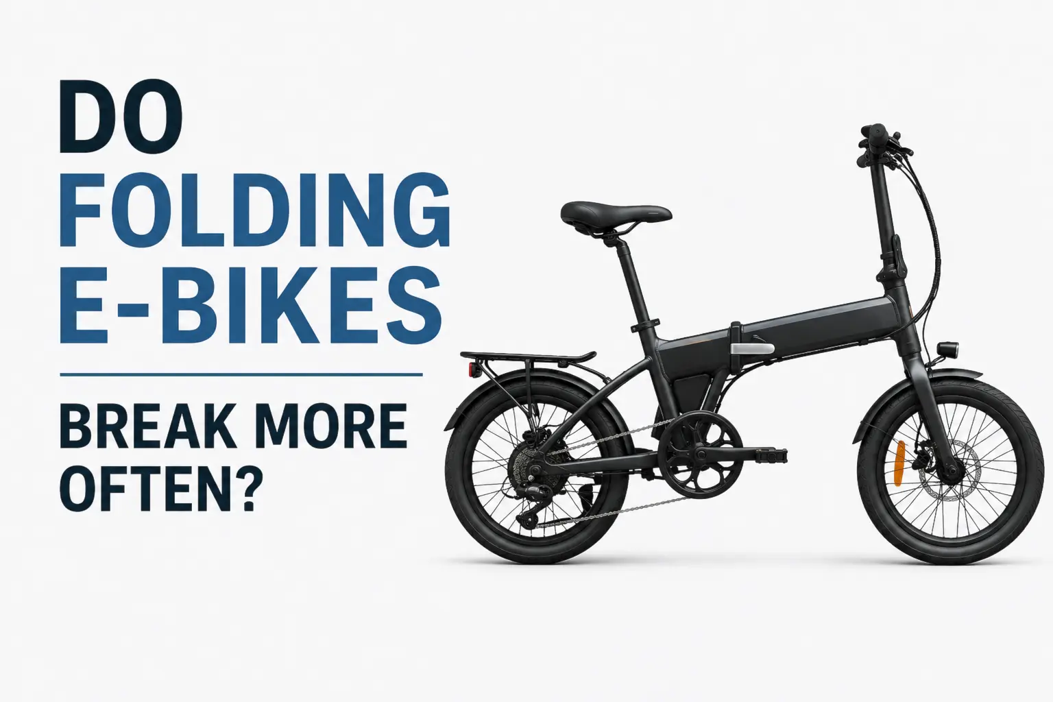 do folding ebikes break more often