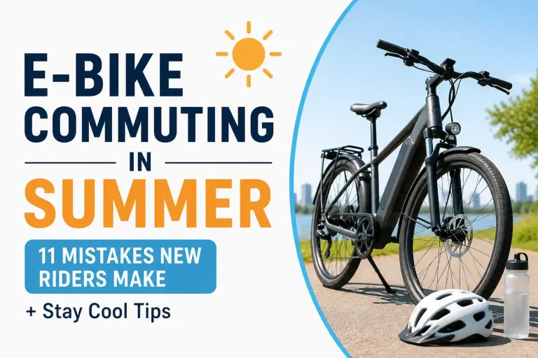 ebike commuting in summer