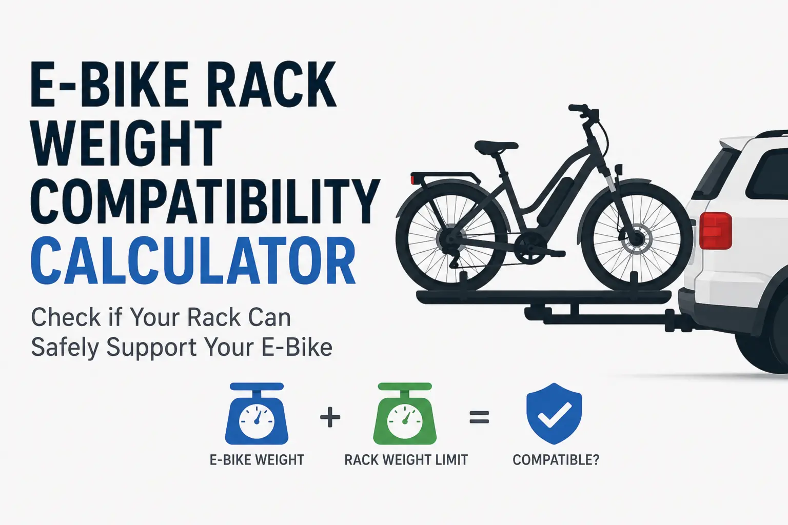 ebike rack weight compatibility calculator