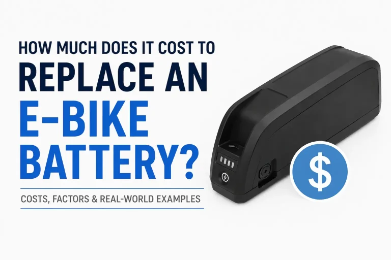 how much does it cost to replace an ebike battery