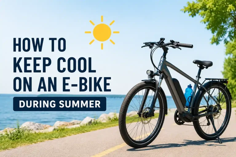 how to keep cool on ebike during summer