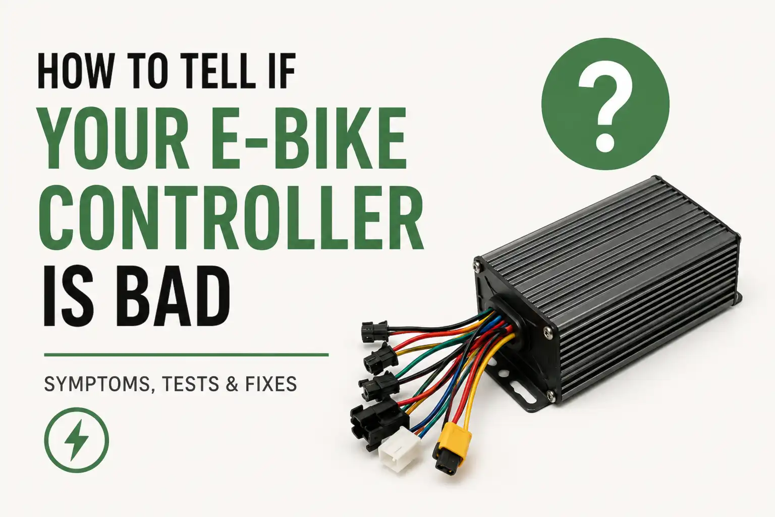 how to tell if your ebike controller is bad